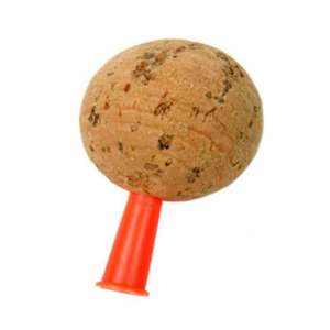 Plastilite Natural Cork Ball with Peg