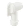 Price Container & Packaging Replacement Spigot - White