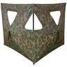 Primos Double Bull Stakeout Ground Blind - Mossy Oak Greenleaf Camoflauge