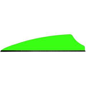 Q2i FUSION X-II SL 1.75in Neon Green Vanes - 100 Pack