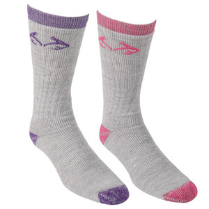 Realtree Women's 2-Pack Merino Wool Boot Socks