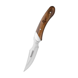 Remington Fixed Blade Drop Point Knife with Bocote Wood Handle