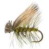 RoundRocks Olive Elk Hair Caddis Dry Fly - 12Pk