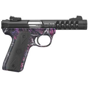 Ruger 22/45 Lite 22 Long Rifle 4.4in Black Anodized Pistol - 10+1 Rounds