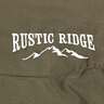 Rustic Ridge 7-in-1 System -40 Degree Long Rectangular Sleeping Bag - Olive/Black - Olive/Black Long