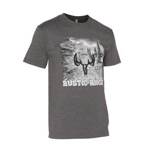 Rustic Ridge Men's Horn Logo Short Sleeve Shirt