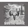 Rustic Ridge Men's Horn Logo Short Sleeve Shirt