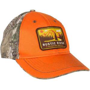 Rustic Ridge Men's Patch Hat - Orange
