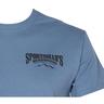 Sportsman's Warehouse Men's Wiggle Your Worm Short Sleeve Shirt - Slate M
