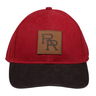 Rustic Ridge Men's Red Work Adjustable Hat - Red One size fits most