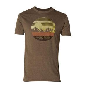 Rustic Ridge Men's Sunset Short Sleeve Shirt