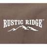 Rustic Ridge Titan XL Camp Chair 600 lb w/Supports - Brown