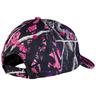 Rustic Ridge Women's Pink Camo and Black Cap - Black One size fits all