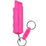 SABRE Campus Safety Pepper Gel with Quick Release Key Ring - Pink 0.54oz