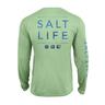 Salt Life Men's Water Icons SLX UVapor Long Sleeve Pocket Shirt