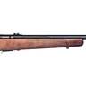 Savage 93R17 GV Matte Blued Bolt Action Rifle - 17 HMR - 21in - Brown