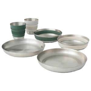 Sea to Summit Stainless Steel Collapsible Dinnerware Set