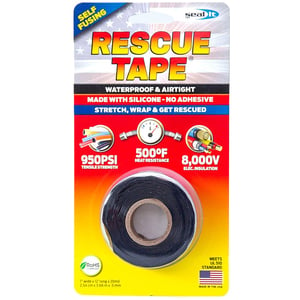 Seal it USA Rescue Tape Marine Accessory - Black
