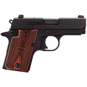 Sig Sauer P938 Rosewood 9mm Luger 3in Black Nitron Pistol - 6+1 Rounds