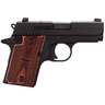 Sig Sauer P938 Rosewood 9mm Luger 3in Black Nitron Pistol - 6+1 Rounds - Black