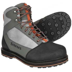 Simms Men's Tributary Rubber Sole Wading Boots - Striker Gray - Size 8