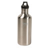 Smart Source 40 oz Single-Walled Stainless Steel Water Bottle - Stainless Silver