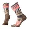 Smartwool Women's Jovian Stripe Socks - Fossil Heather M