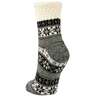 Sof Sole Women's Fireside Sven Snowflake Casual Socks - Black - M - Black M