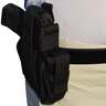  Soft Armor SC Series Deluxe Hip Holster with Mag Pouch 3.5 in Barrel Inside/Outside the Waistband Ambidextrous Holster - Black