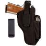  Soft Armor SC Series Deluxe Hip Holster with Mag Pouch 3.5 in Barrel Inside/Outside the Waistband Ambidextrous Holster - Black