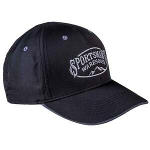 Sportsman's Warehouse Unisex Logo Adjustable Hat - Black - One Size Fits Most