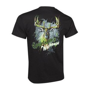 Sportsman's Warehouse Men's Paint Deer Short Sleeve Shirt