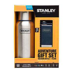 Stanley Adventure 25 oz Vacuum Bottle and 5 oz Flask Gift Set