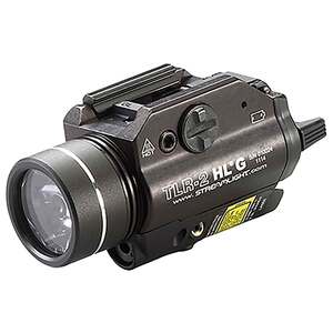 Streamlight TLR-2 HL G Gun Light With Green Aiming Laser - Black