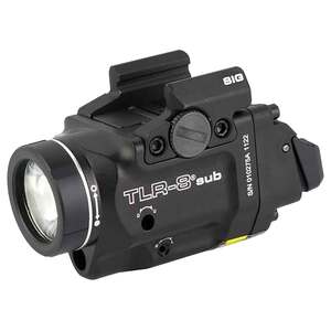 Streamlight TLR-8 Sub Sig Sauer P365/P365XL Compact Handgun Rail-Mounted Tactical Light with Red Aiming Laser