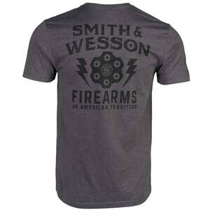 Smith & Wession Men's Lightning Bolts Short Sleeve Casual Shirt