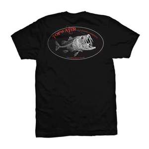 Topwater Clothing Mens Oval Bass T-Shirt