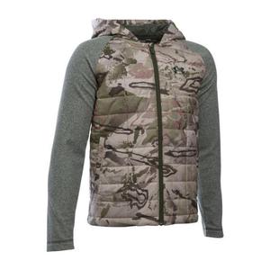 Under Armour Boys' Hybrid Hooded Jacket