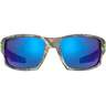 Under Armour Captain Storm - Men's Polarized Sunglasses Realtree-Grey w/ Blue Mirror Polished Lenses