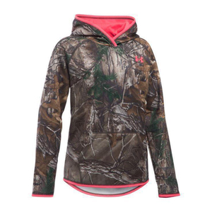 Under Armour Girls' Icon Camo Hoodie