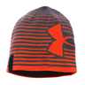 Under Armour® Boy's Billboard Beanie 2.0 - Gray/Volcano One size fits most