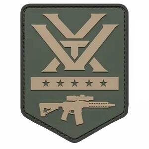 Vortex Badge Patch - Grey