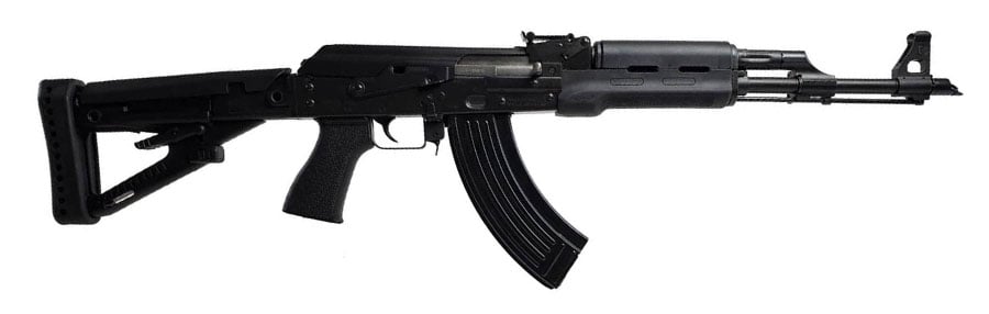 Zastava Arms ZPAPM70 AK Hogue 7.62x39mm 16.3in Black Semi Automatic Modern Sporting Rifle - 30+1 Rounds