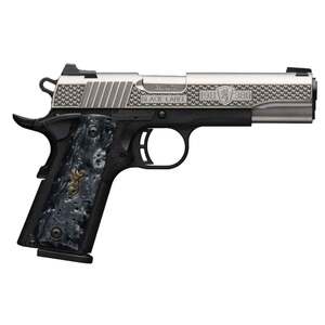 Browning 1911 Black Label High Grade Compact 380 Auto (ACP) 3.63in Matte Black Stainless Steel Pistol - 8+1 Rounds