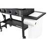 36 Inch Griddle Cooking Station with Accessory Side Shelf