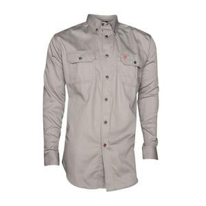 Ariat Men's Flame Resistant Solid Work Shirt - Silver - XXL