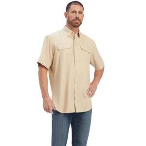 Ariat Men's VentTEK Outbound Short Sleeve Casual Shirt - Humus - M