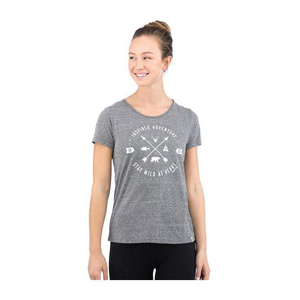Avalanche Women's Scoop Graphic Short Sleeve Shirt