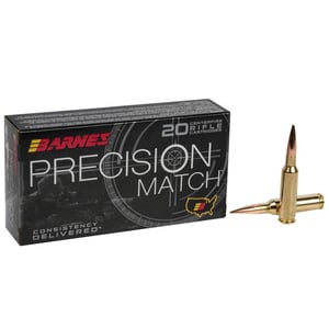 Barnes Precision Match 6.5 Creedmoor 140gr OTM BT Rifle Ammo