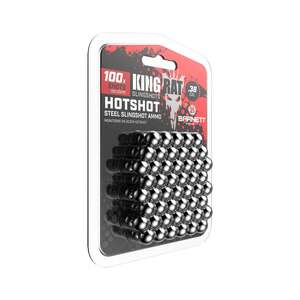 Barnett Hotshot Steel Slingshot Ammo - 100 Count